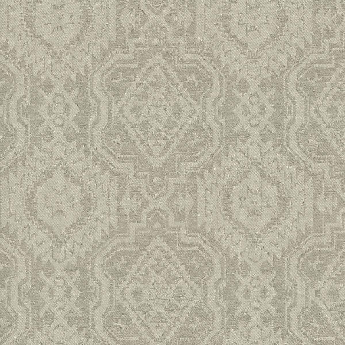 The ReBorn House TRH3175 Fabric, colorway TRH3175.E - kilim in gold, blue, red