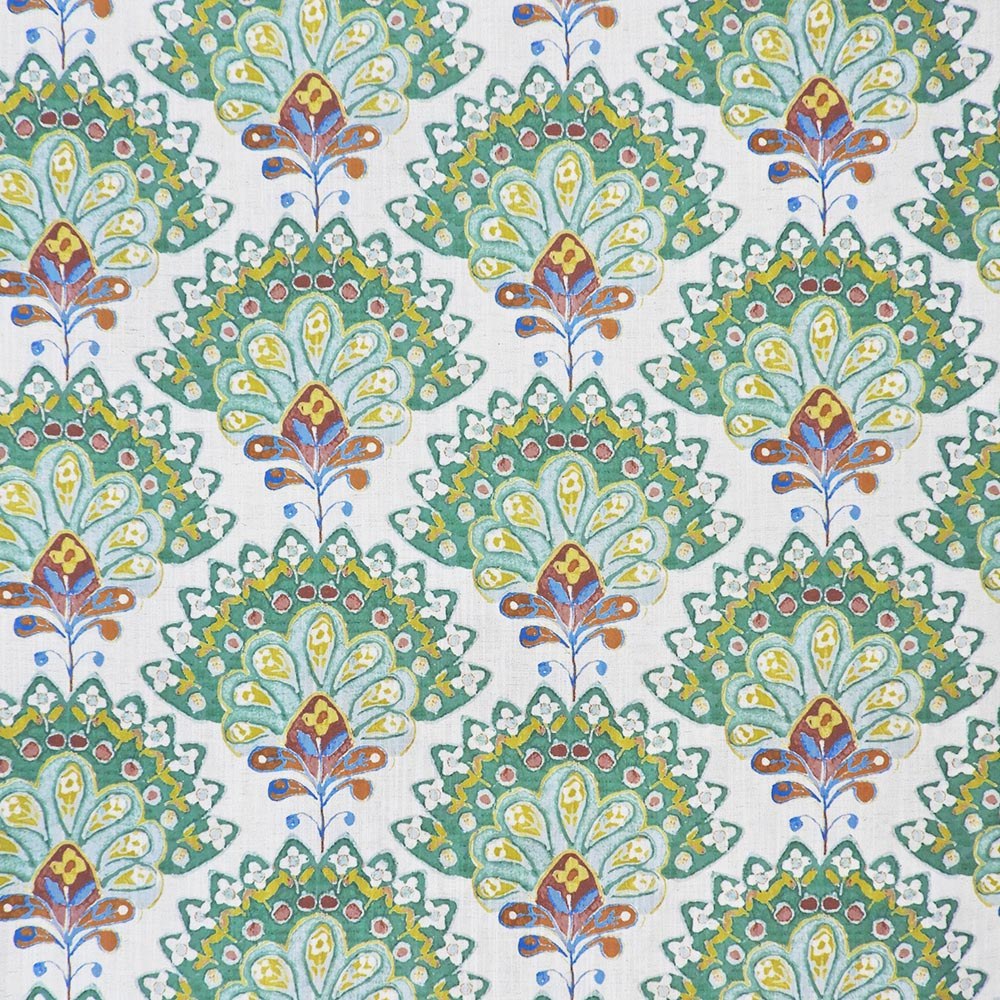The ReBorn House TRH4649 Performance Fabric in Pesto, colorway TRH4649.A