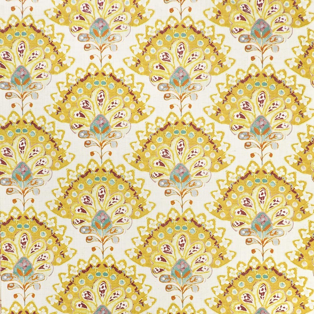The ReBorn House TRH4649 Performance Fabric in Saffron, colorway TRH4649.C