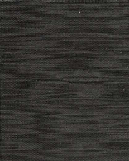 The ReBorn House TRH51051 Sisal Wallcovering in grey and black, colorway TRH51051.A, swatch