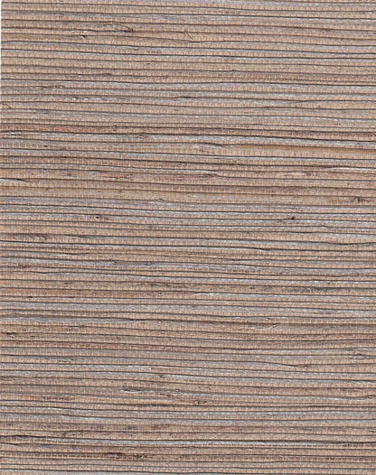 The ReBorn House TRH51059 Raw Hemp Wallcovering in neutral and brown, colorway TRH51059.A, swatch