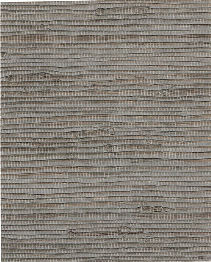 The ReBorn House TRH51059 Raw Hemp Wallcovering in grey, colorway TRH51059.B, swatch