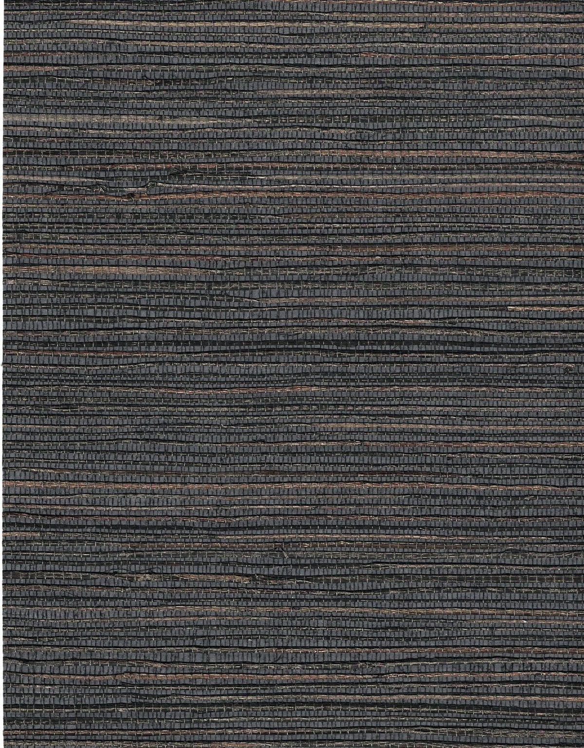 The ReBorn House TRH51062 Raw Hemp Wallcovering in grey, colorway TRH51062.A, swatch