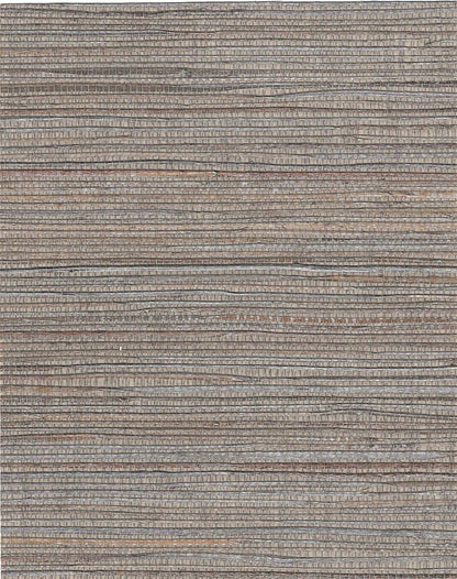 The ReBorn House TRH51062 Raw Hemp Wallcovering in grey, colorway TRH51062.B, swatch