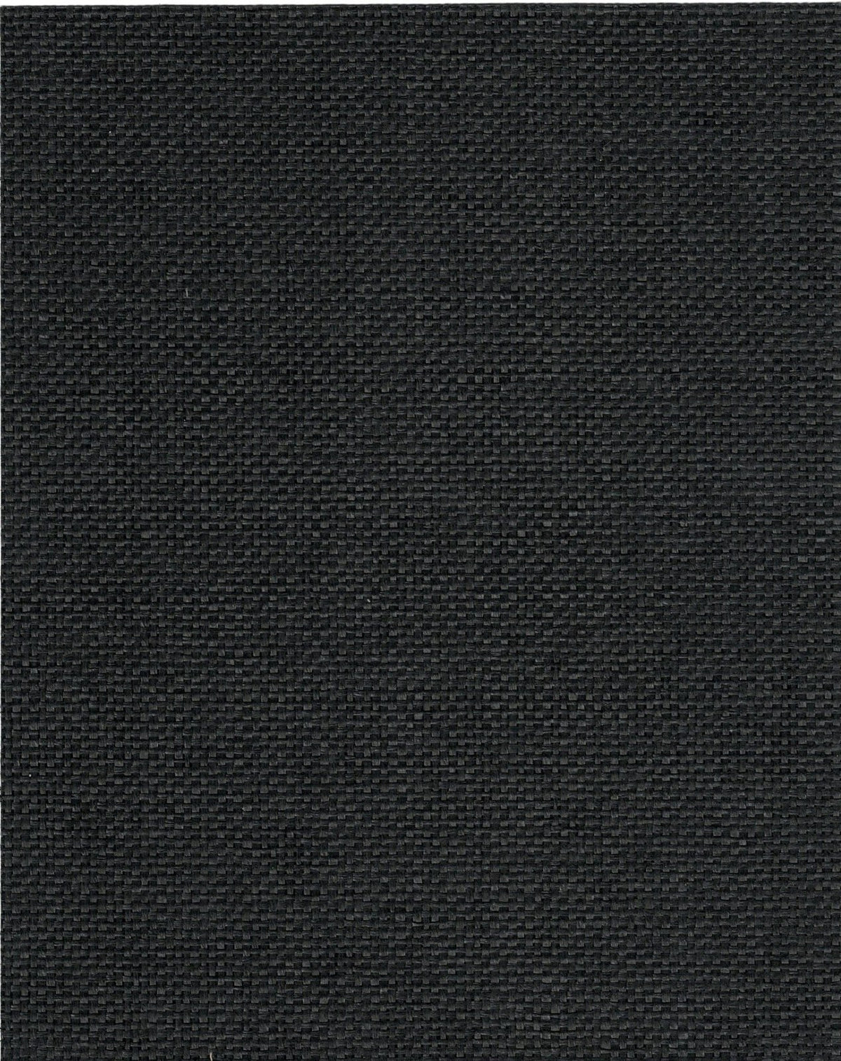 The ReBorn House TRH51075 Paperweave Wallcovering in black, colorway TRH51075.A, swatch