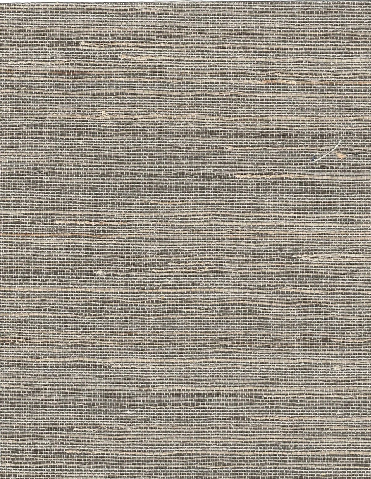 The ReBorn House TRH51077 Ramie and Linen Wallcovering in grey and neutral, colorway TRH51077.A, swatch