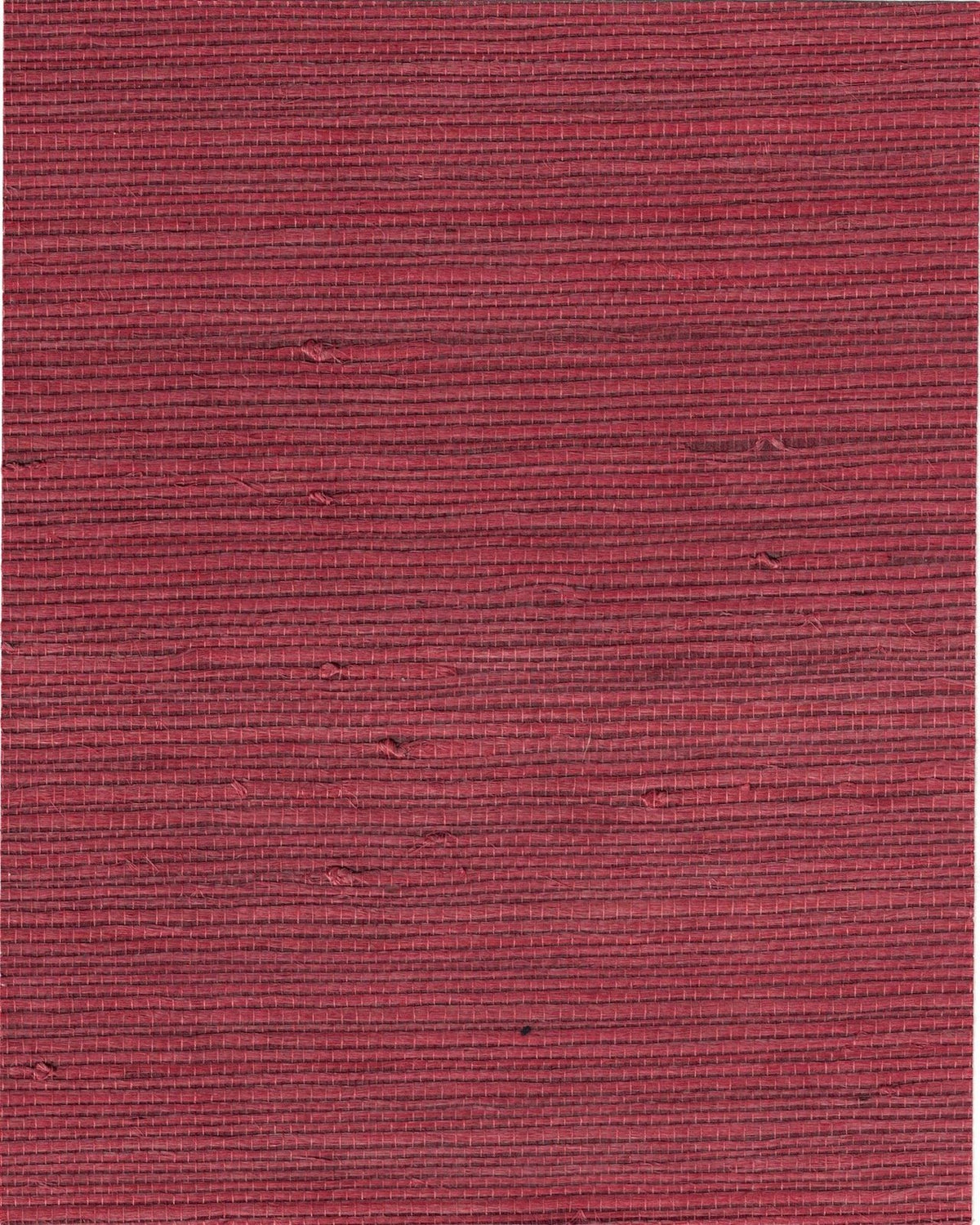 The ReBorn House TRH51081 Tightweave Jute Wallcovering in red, colorway TRH51081.G, swatch