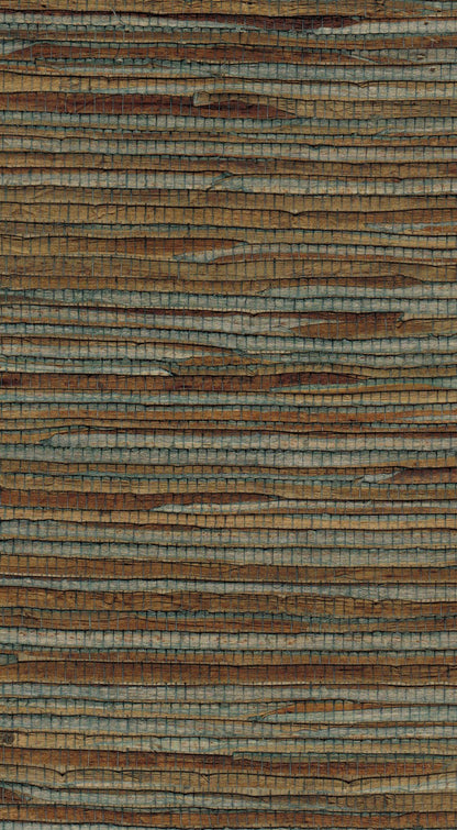 The ReBorn House TRH51096 Java Grass Wallcovering in brown, colorway TRH51096.B, swatch