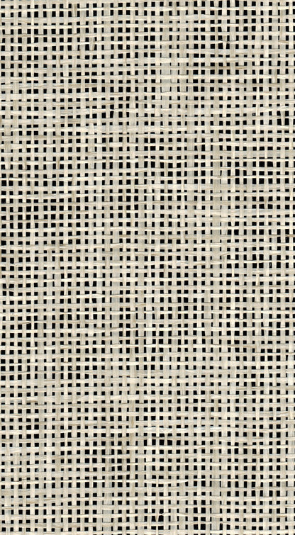 The ReBorn House TRH51099 Japanese Paperweave Wallcovering in neutral and grey, colorway TRH51099.A, swatch