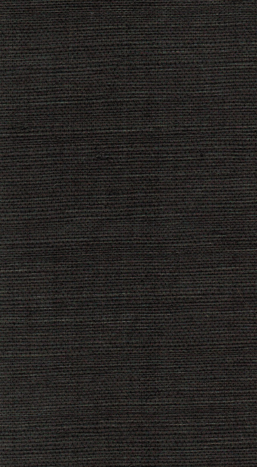 The ReBorn House TRH51103 Sisal Wallcovering in black, colorway TRH51103.A, swatch