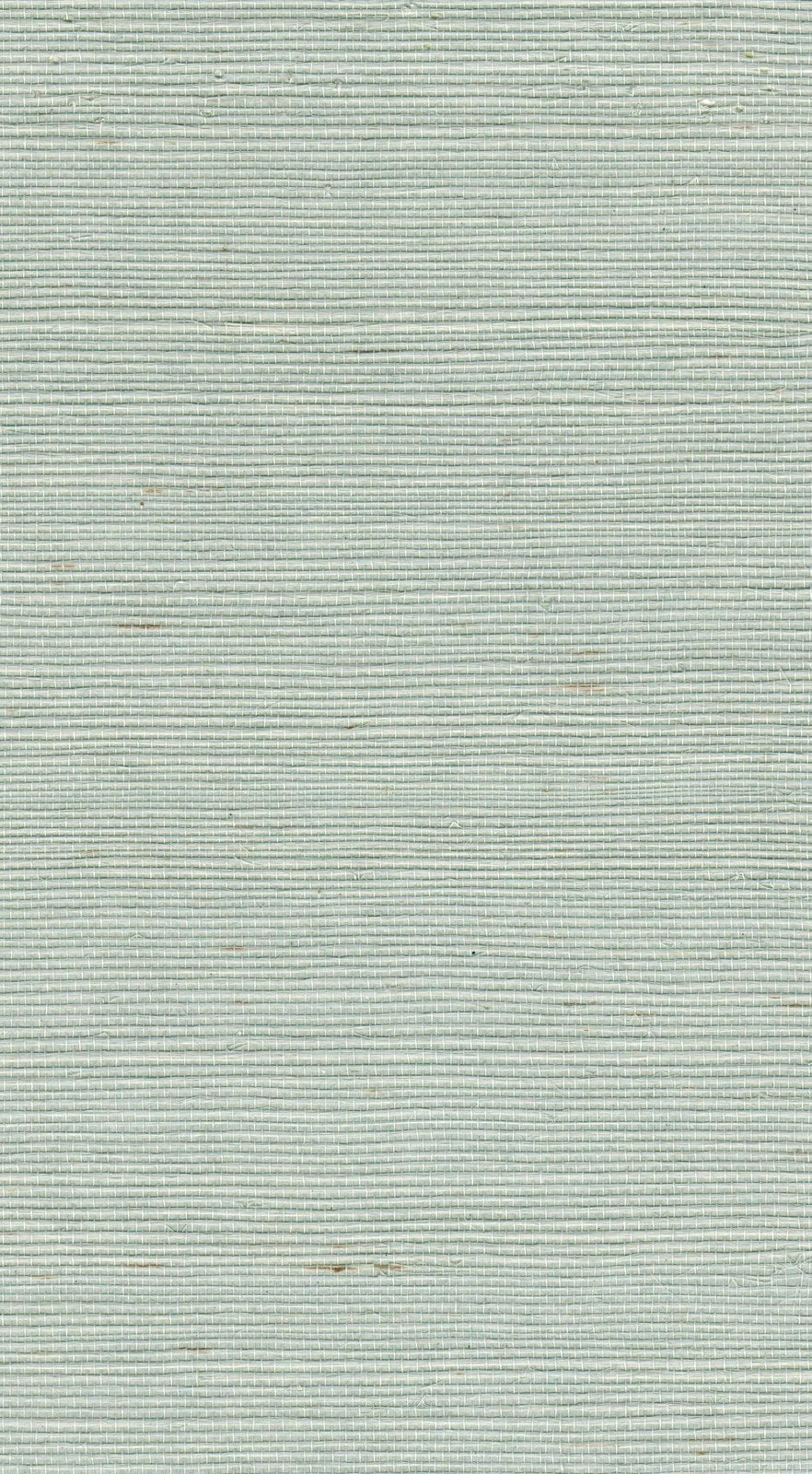 The ReBorn House TRH51105 Sisal Wallcovering in green and grey, colorway TRH51105.E, swatch