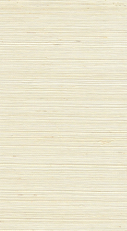 The ReBorn House TRH51105 Sisal Wallcovering in neutral and white, colorway TRH51105.H, swatch