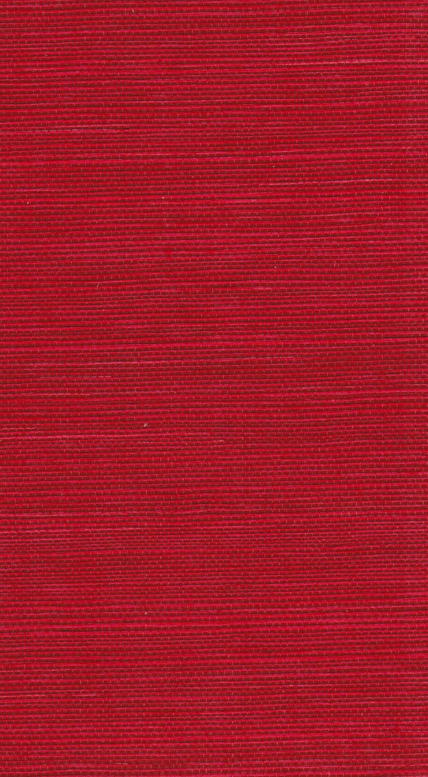 The ReBorn House TRH51106 Sisal Wallcovering in red, colorway TRH51106.E, swatch