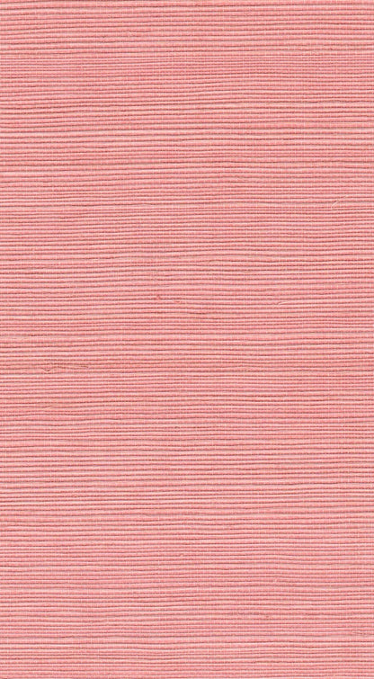The ReBorn House TRH51106 Sisal Wallcovering in pink and orange, colorway TRH51106.G, swatch