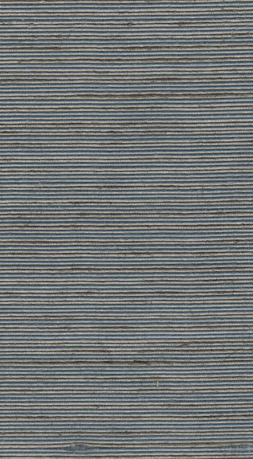 The ReBorn House TRH51137 Yarn and Hemp Mix, Nylon Warp Wallcovering in grey, colorway TRH51137.A, swatch