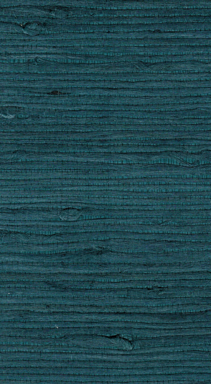 The ReBorn House TRH51144 Heavy Tightweave Jute Wallcovering in blue and grey, colorway TRH51144.B, swatch