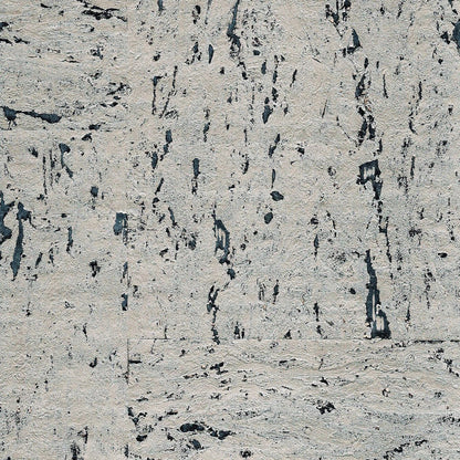 The ReBorn House TRH51148 Cork on Foil Wallcovering in grey, colorway TRH51148.B, swatch