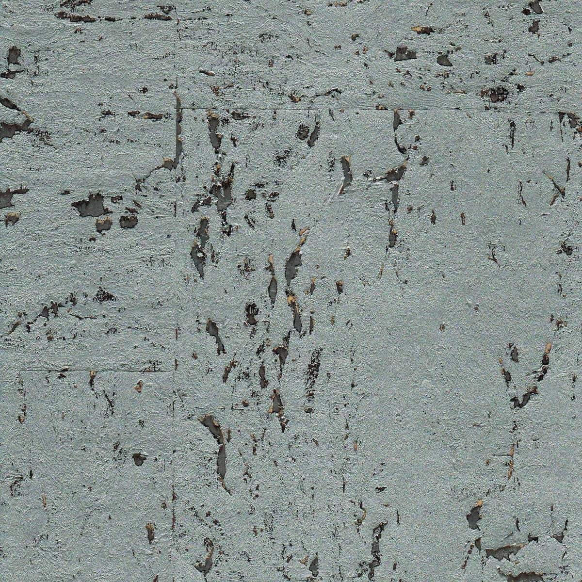 The ReBorn House TRH51148 Cork on Foil Wallcovering in grey, colorway TRH51148.C, swatch