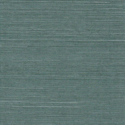 The ReBorn House TRH51149 Sisal Wallcovering in teal, colorway TRH51149.H, swatch
