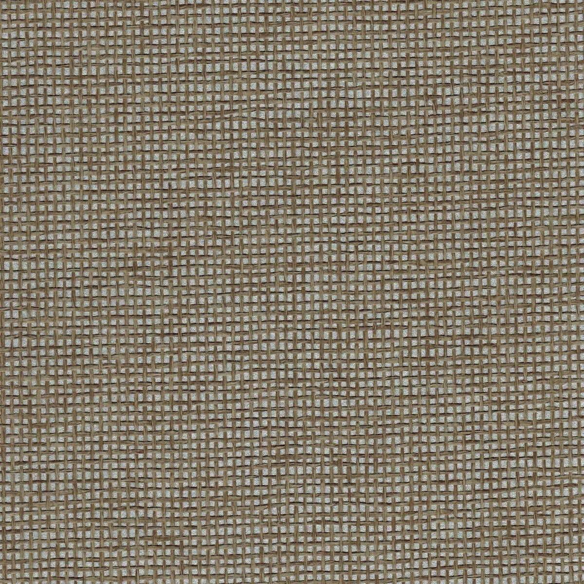 The ReBorn House TRH51195 Paperweave on Metallic Wallcovering in brown, colorway TRH51195.A, swatch