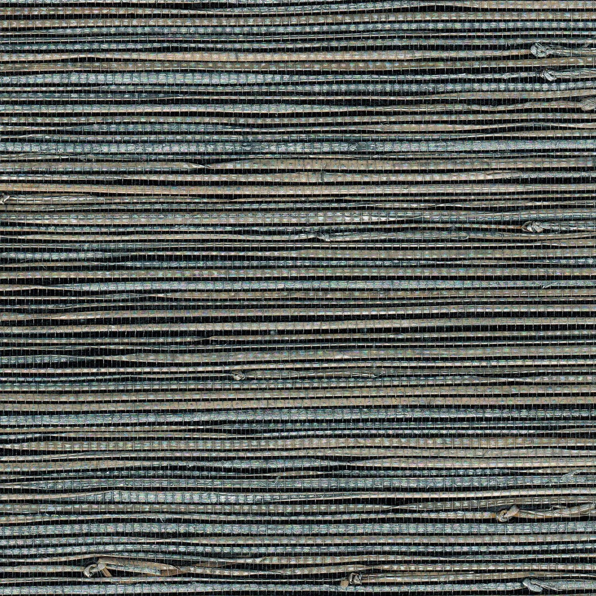 The ReBorn House TRH51207 Triangle Grass with Metallic Wallcovering in grey, colorway TRH51207.A, swatch