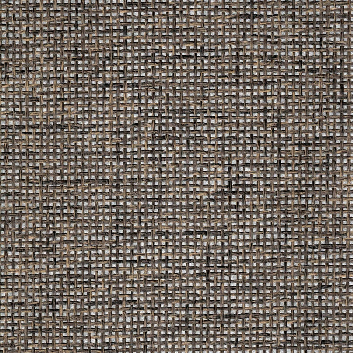 The ReBorn House TRH51211 Paperweave on Metallic Wallcovering in grey, colorway TRH51211.A, swatch