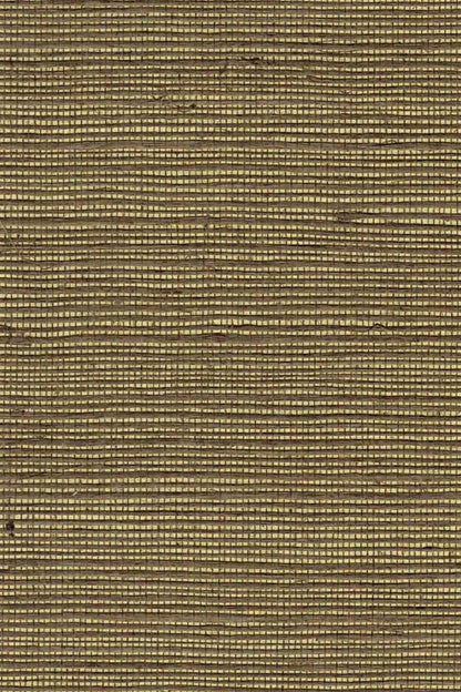 The ReBorn House TRH51223 Sisal on Metallic Wallcovering in brown, colorway TRH51223.C, swatch