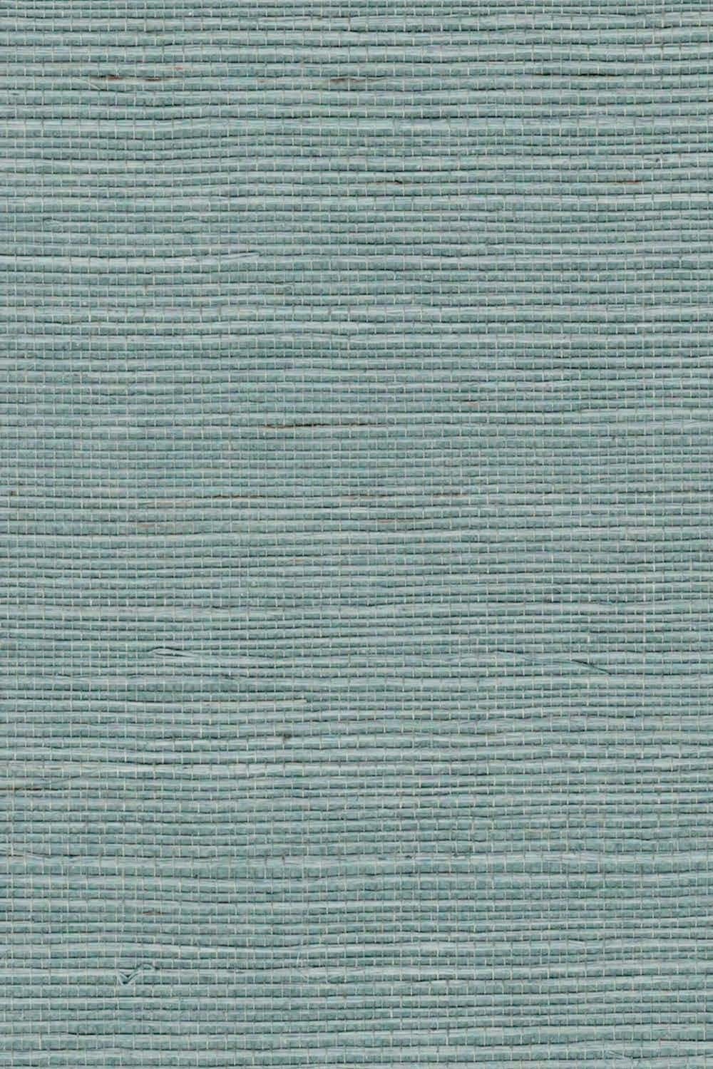 The ReBorn House TRH51229 Sisal Wallcovering in teal, colorway TRH51229.C, swatch