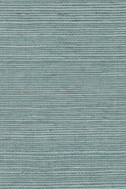 The ReBorn House TRH51229 Sisal Wallcovering in teal, colorway TRH51229.C, swatch