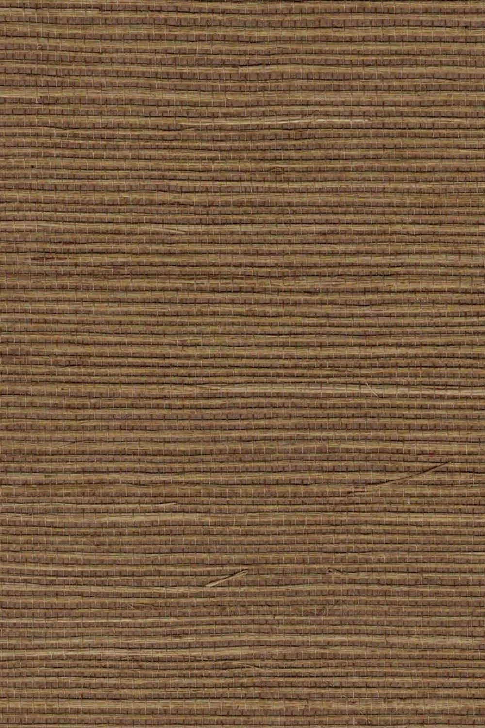 The ReBorn House TRH51229 Sisal Wallcovering in brown, colorway TRH51229.F, swatch