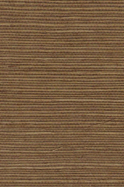 The ReBorn House TRH51229 Sisal Wallcovering in brown, colorway TRH51229.F, swatch