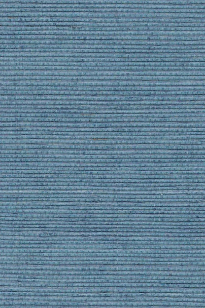 The ReBorn House TRH51229 Sisal Wallcovering in blue, colorway TRH51229.G, swatch