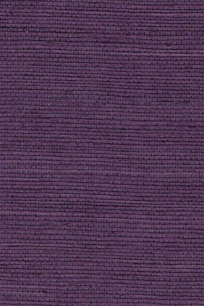 The ReBorn House TRH51229 Sisal Wallcovering in purple, colorway TRH51229.L, swatch