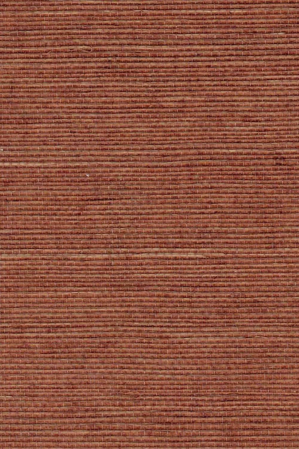The ReBorn House TRH51249 Sisal Wallcovering in brown and orange, colorway TRH51249.A, swatch
