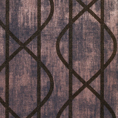 The ReBorn House TRH51257 Wallpaper in blue, colorway TRH51257.A, swatch
