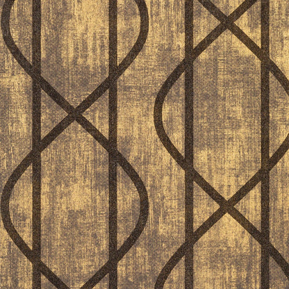 The ReBorn House TRH51257 Wallpaper in brown, colorway TRH51257.C, swatch