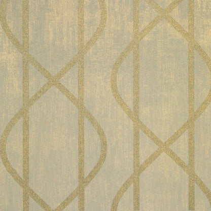 The ReBorn House TRH51266 Wallpaper in green, colorway TRH51266.A, swatch