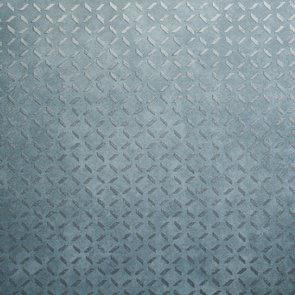 The ReBorn House TRH51268 Wallpaper in blue, colorway TRH51268.D, swatch