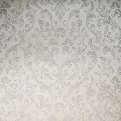 The ReBorn House TRH51271 Wallpaper in white, colorway TRH51271.D, swatch