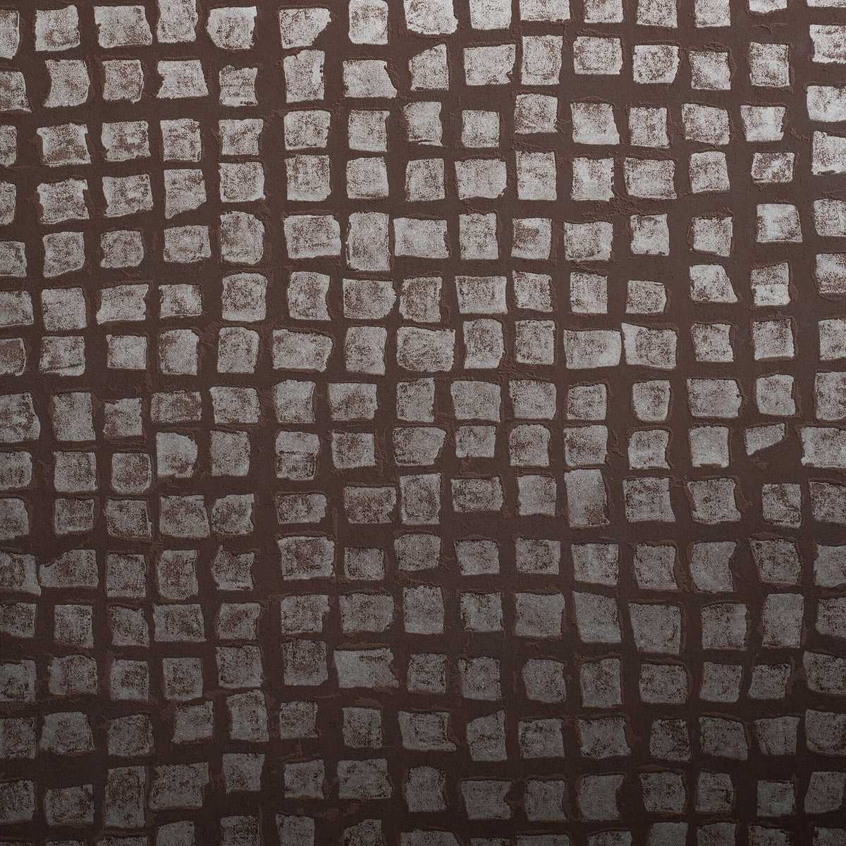 The ReBorn House TRH51272 Wallpaper in dark brown, colorway TRH51272.A, swatch