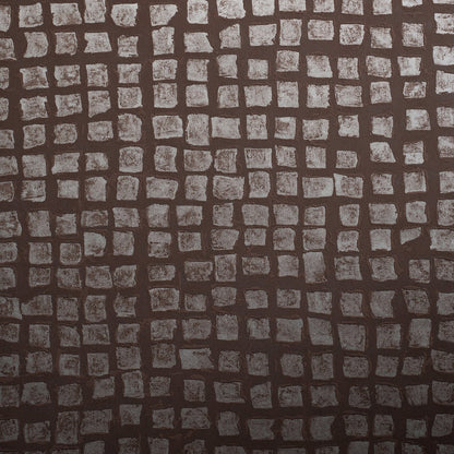 The ReBorn House TRH51272 Wallpaper in dark brown, colorway TRH51272.A, swatch