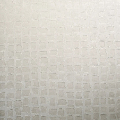 The ReBorn House TRH51272 Wallpaper in white, colorway TRH51272.B, swatch