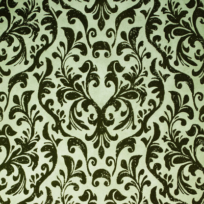 The ReBorn House TRH51275 Wallpaper in green, colorway TRH51275.B, swatch