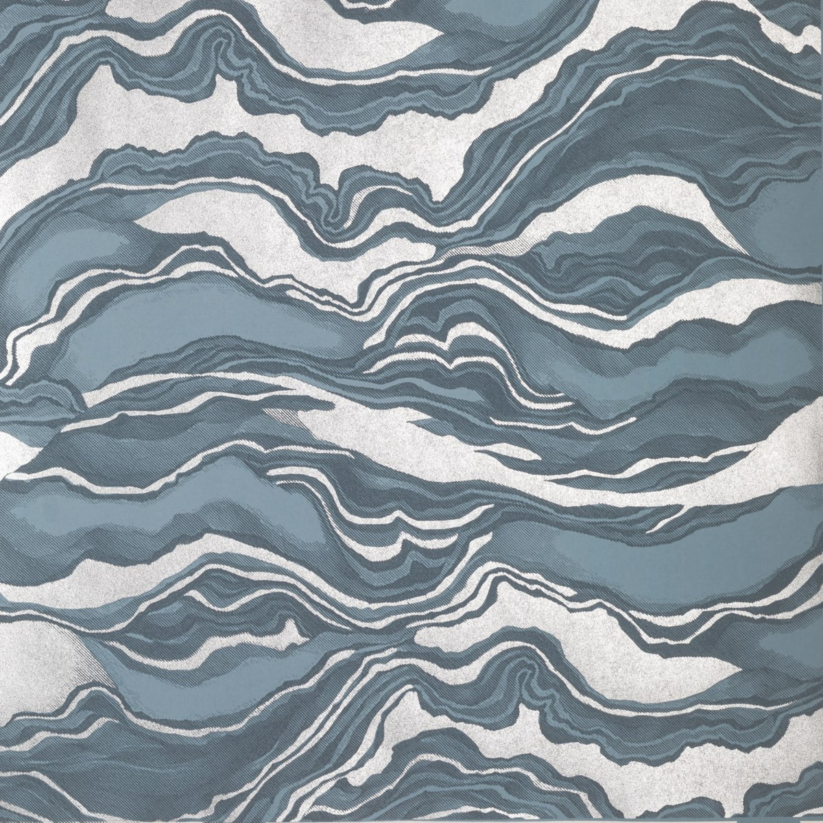 The ReBorn House TRH51278 Wallpaper in blue, colorway TRH51278.B, swatch