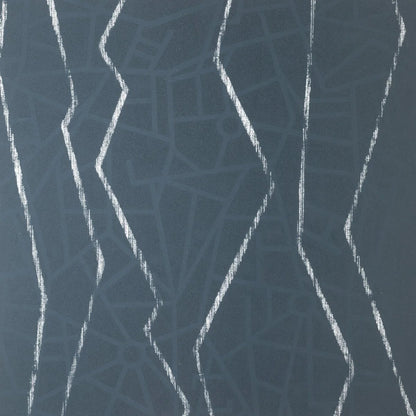 The ReBorn House TRH51280 Wallpaper in night blue, colorway TRH51280.E, swatch