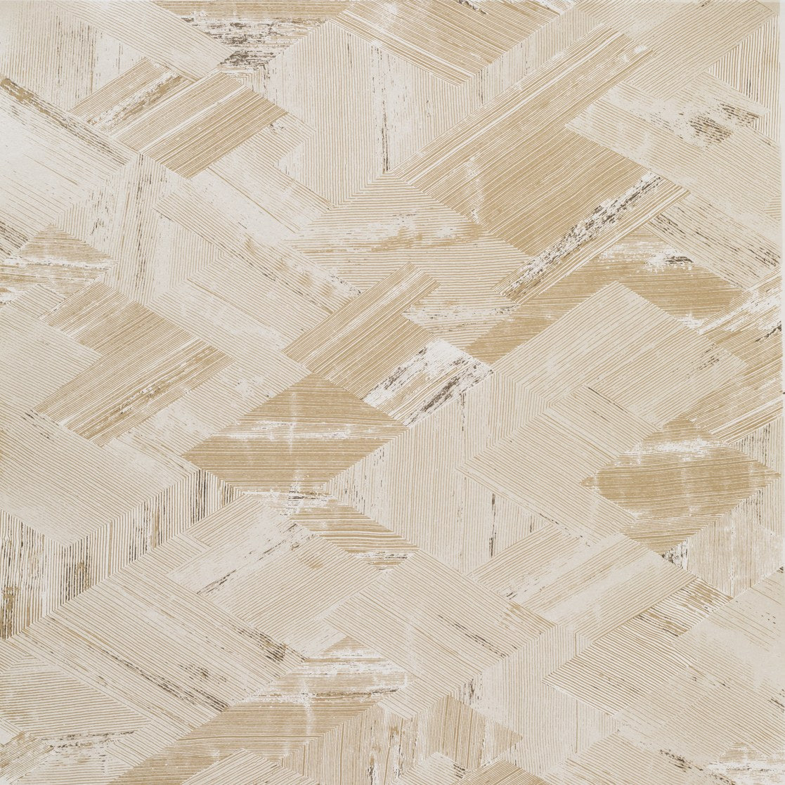 The ReBorn House TRH51285 Wallpaper in white, colorway TRH51285.C, swatch