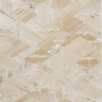 The ReBorn House TRH51285 Wallpaper in white, colorway TRH51285.C, swatch
