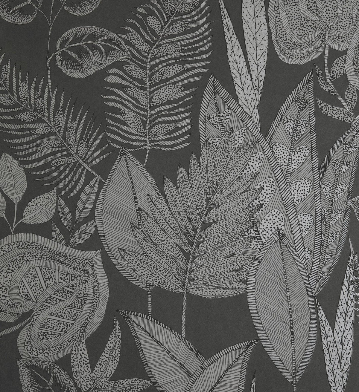 The ReBorn House TRH51292 Wallpaper in grey, colorway TRH51292.A, swatch