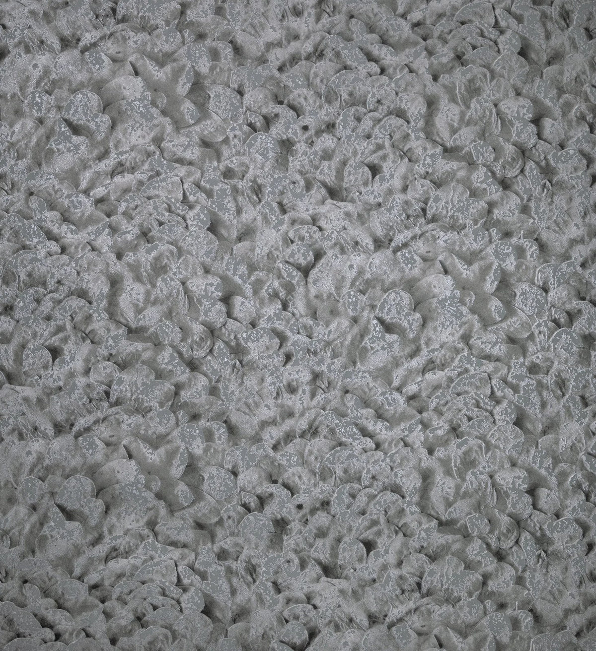 The ReBorn House TRH51406 Wallpaper in grey, colorway TRH51406.A, swatch