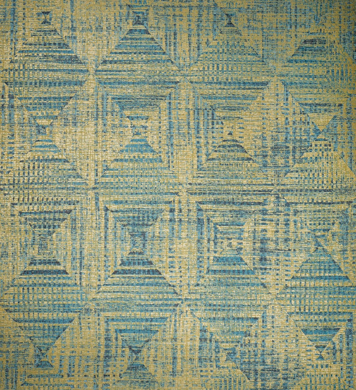 The ReBorn House TRH51430 Wallpaper in green and neutral, colorway TRH51430.A, swatch